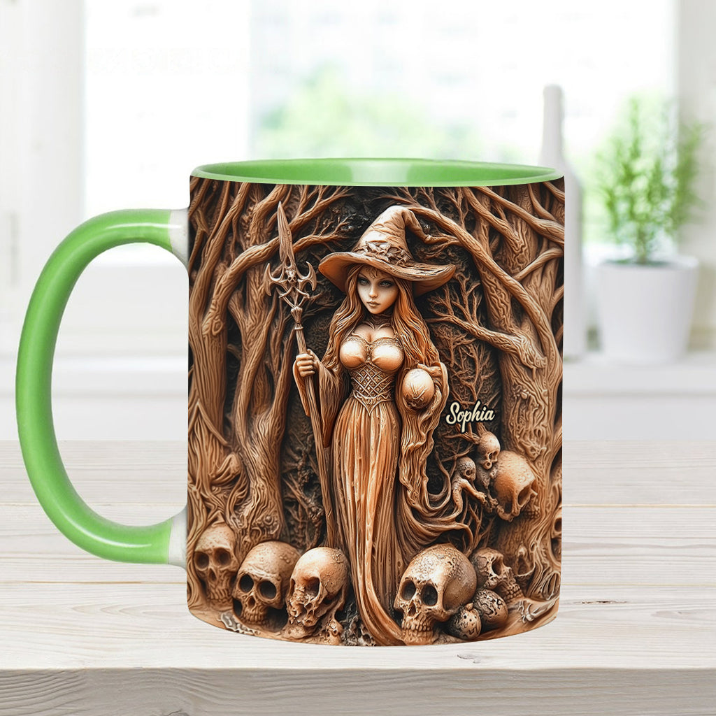 Beautiful Witch - Personalized Witch Accent Mug