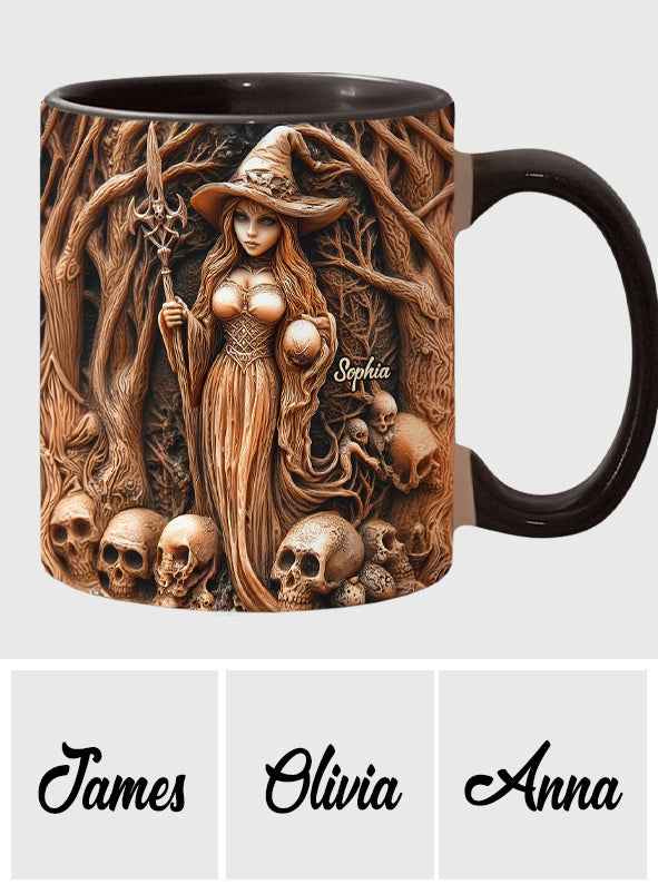 Beautiful Witch - Personalized Witch Accent Mug