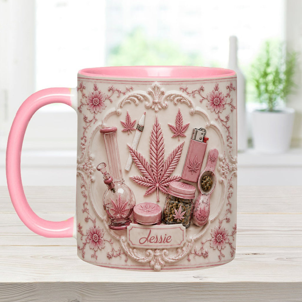 High Life - Personalized Weed Accent Mug