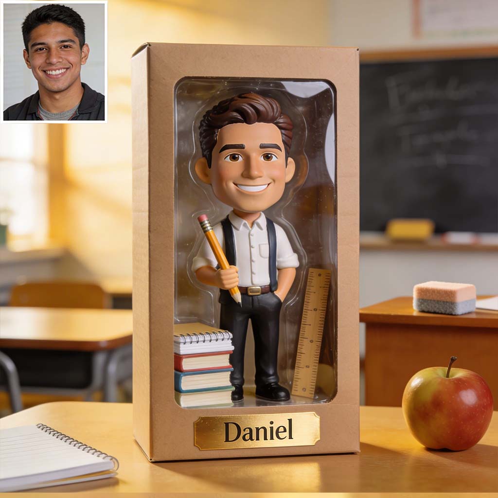 Cadeaux pour Enseignants Personnalisés à Partir de Photo - Plaque Acrylique Personnalisée