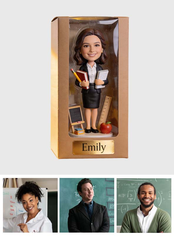 Cadeaux pour Enseignants Personnalisés à Partir de Photo - Plaque Acrylique Personnalisée