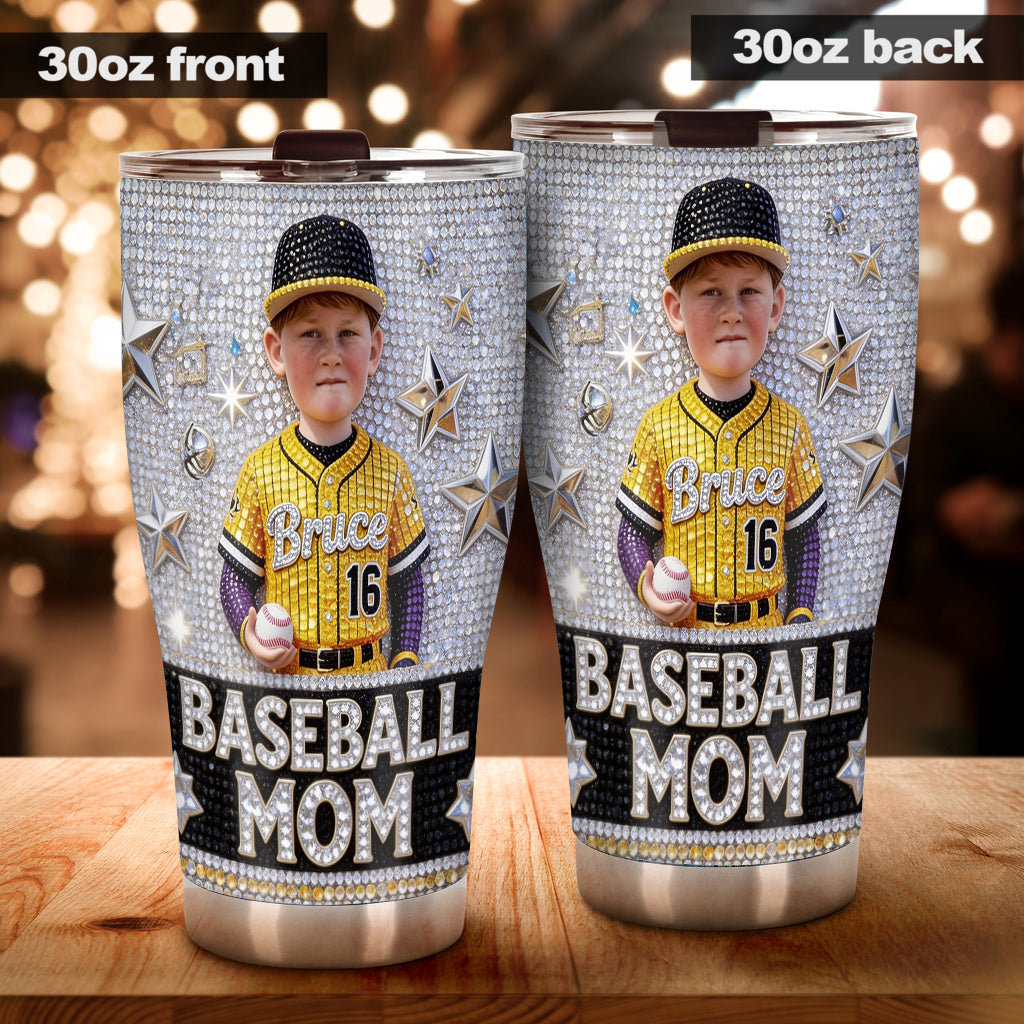 Maman de Baseball, Grand-mère - Tasse de Baseball Personnalisée