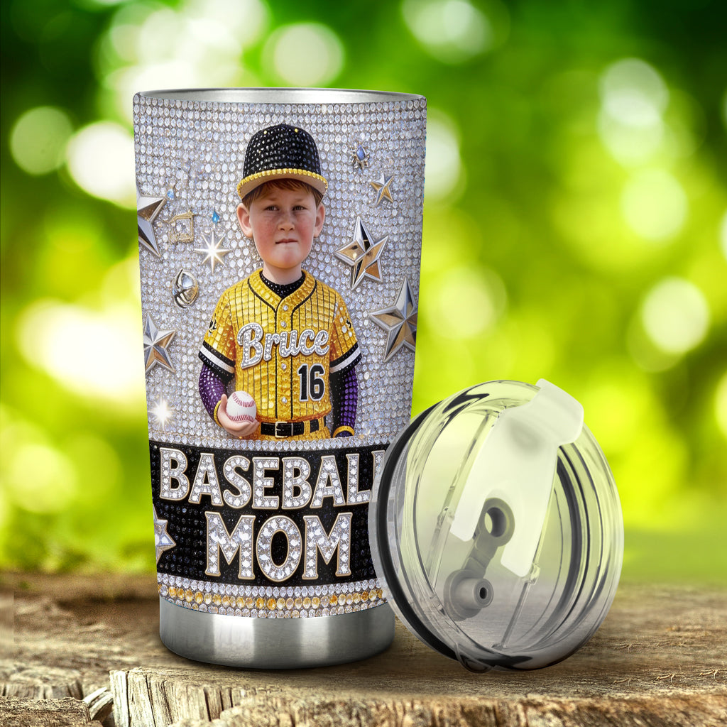 Maman de Baseball, Grand-mère - Tasse de Baseball Personnalisée
