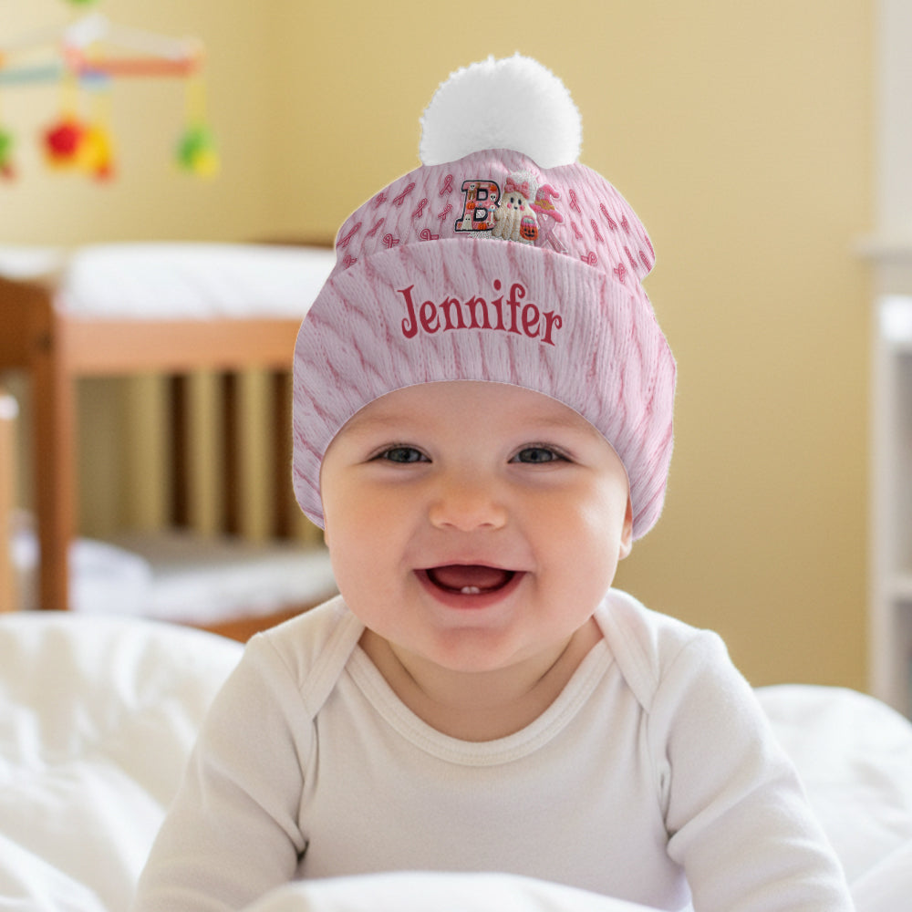 Sensibilisation au cancer du sein - Bonnet personnalisé « Fantôme »
