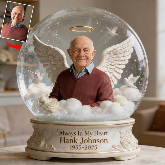 Custom From Any Photo, Sympathy Gift - Personalized Memorial Custom Shaped Acrylic Plaque