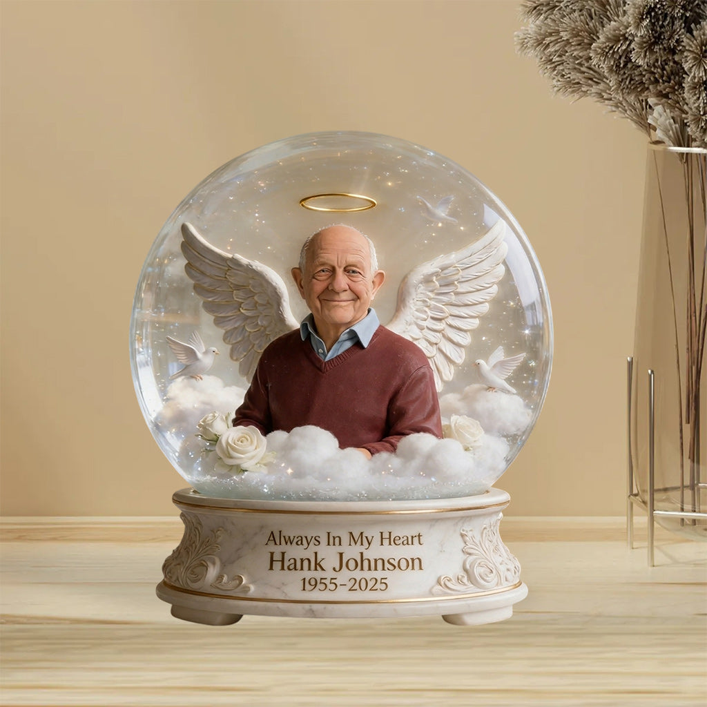 Custom From Any Photo, Sympathy Gift - Personalized Memorial Custom Shaped Acrylic Plaque