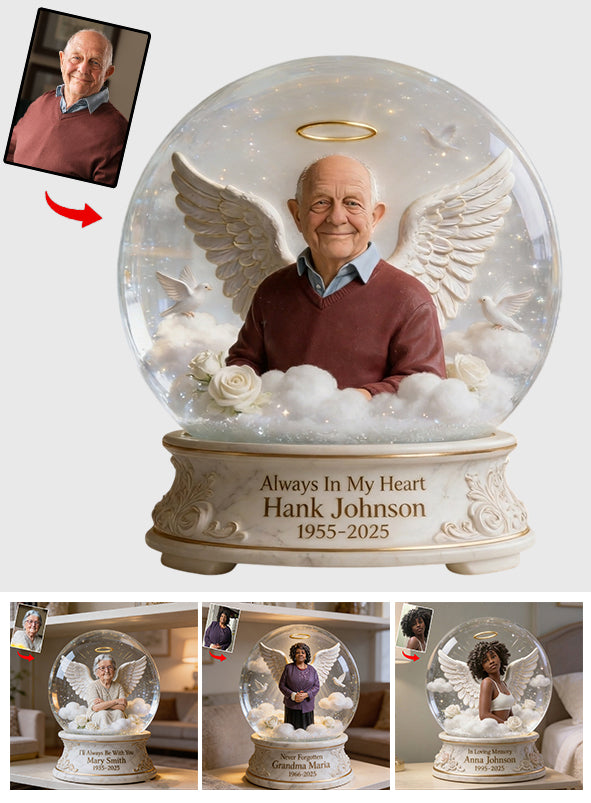 Custom From Any Photo, Sympathy Gift - Personalized Memorial Custom Shaped Acrylic Plaque