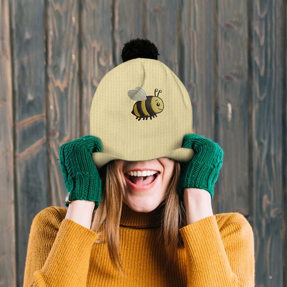 J'adore les abeilles - Bonnet abeille personnalisé