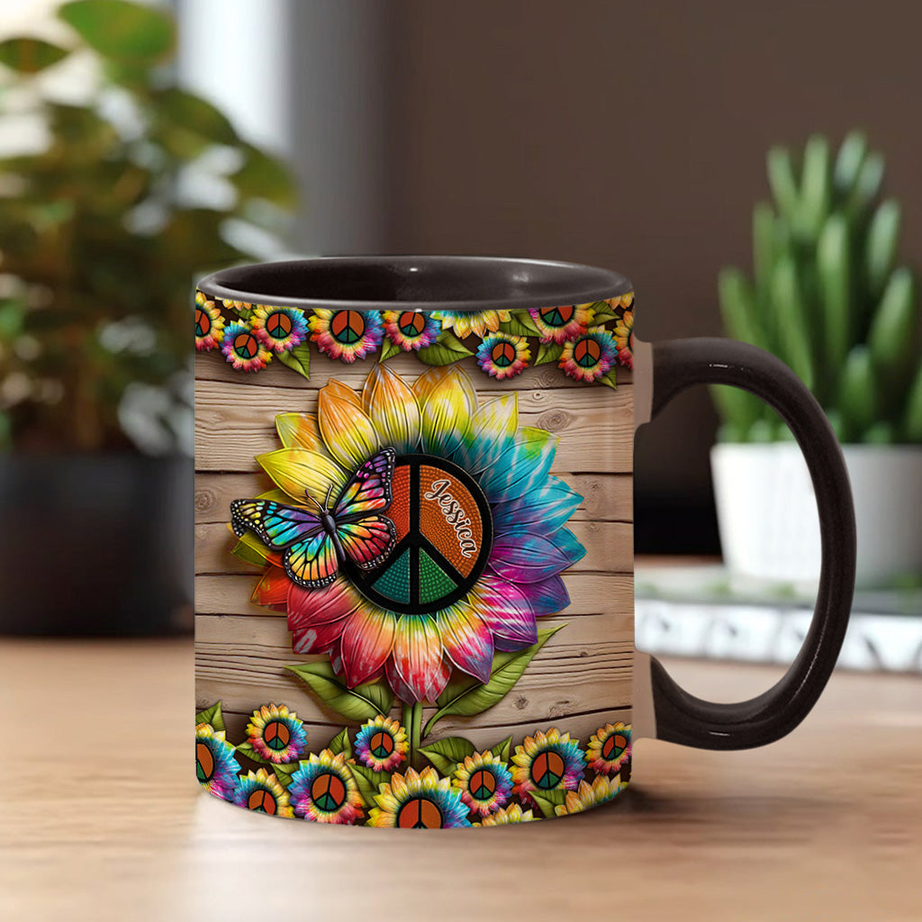 Hippie Soul - Personalized Hippie Accent Mug