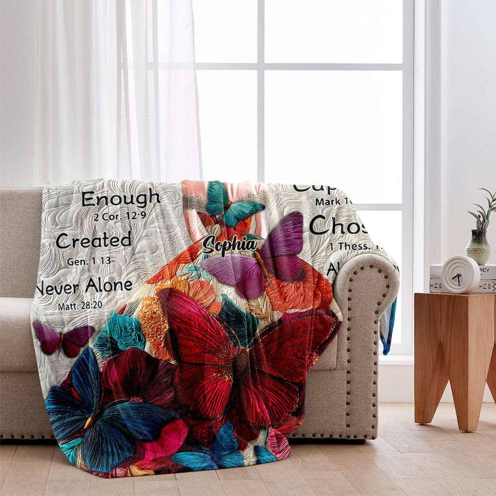 Dieu dit que tu es - Couverture papillon personnalisée