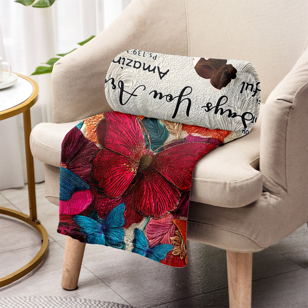 Dieu dit que tu es - Couverture papillon personnalisée