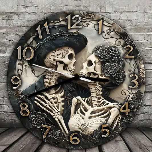 Till Death Do Us Part - Couple Wall Clock