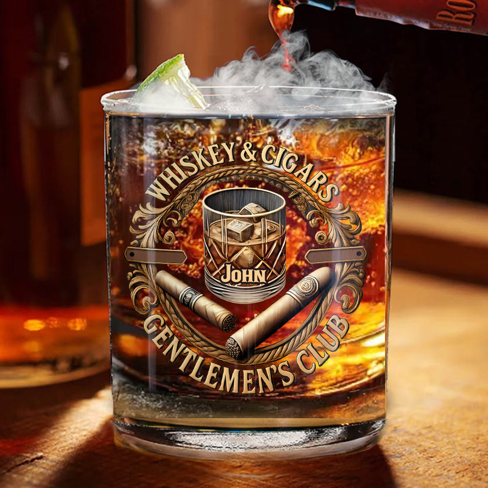 Gentleman Club - Verre à whisky personnalisé