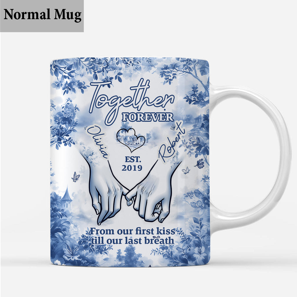 Together Forever - Personalized Couple Mug