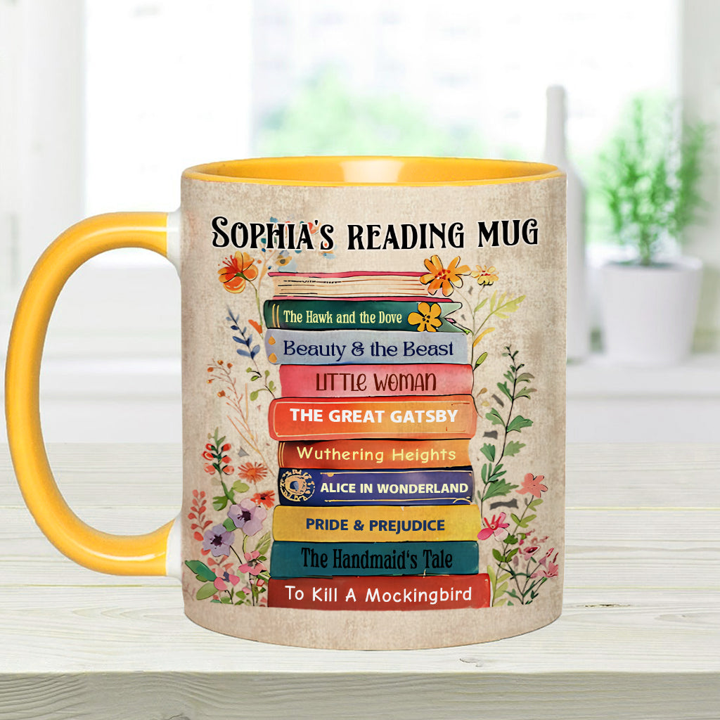 It's A Good Day To Read A Book - Personalized Book Accent Mug