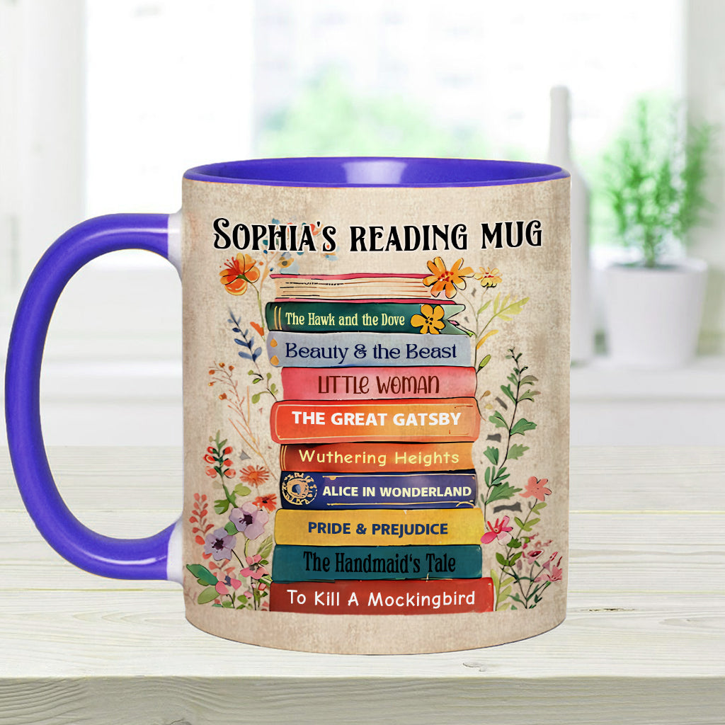 It's A Good Day To Read A Book - Personalized Book Accent Mug