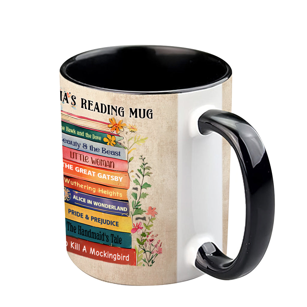 It's A Good Day To Read A Book - Personalized Book Accent Mug