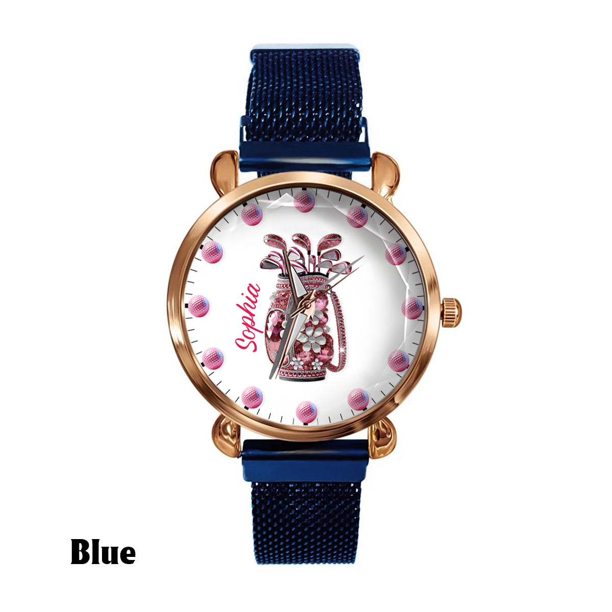 Just A Girl Who Loves Golf - Personalized Golf Women Hand Watch
