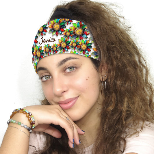 Hippie Soul - Bandeau/Turban unisexe hippie personnalisé
