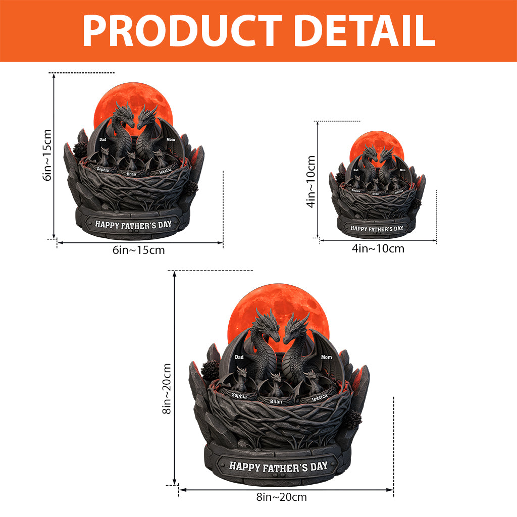 The Best Dad - Personalized Father Custom Shaped Acrylic Plaque