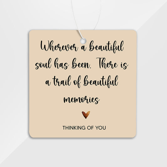 Étiquette carrée en carton