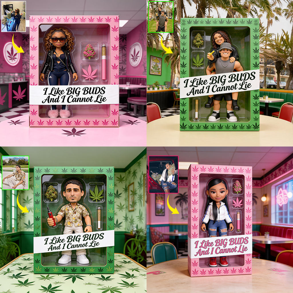 Plaque acrylique personnalisée Big Buds Stoner - Forme personnalisée