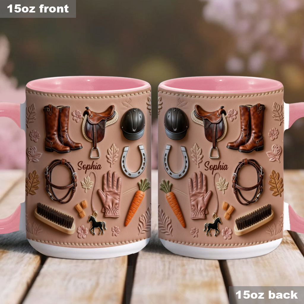 Mug personnalisé « Amoureux des chevaux »