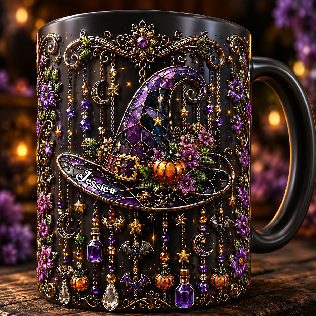 The Witch - Personalized Witch Accent Mug