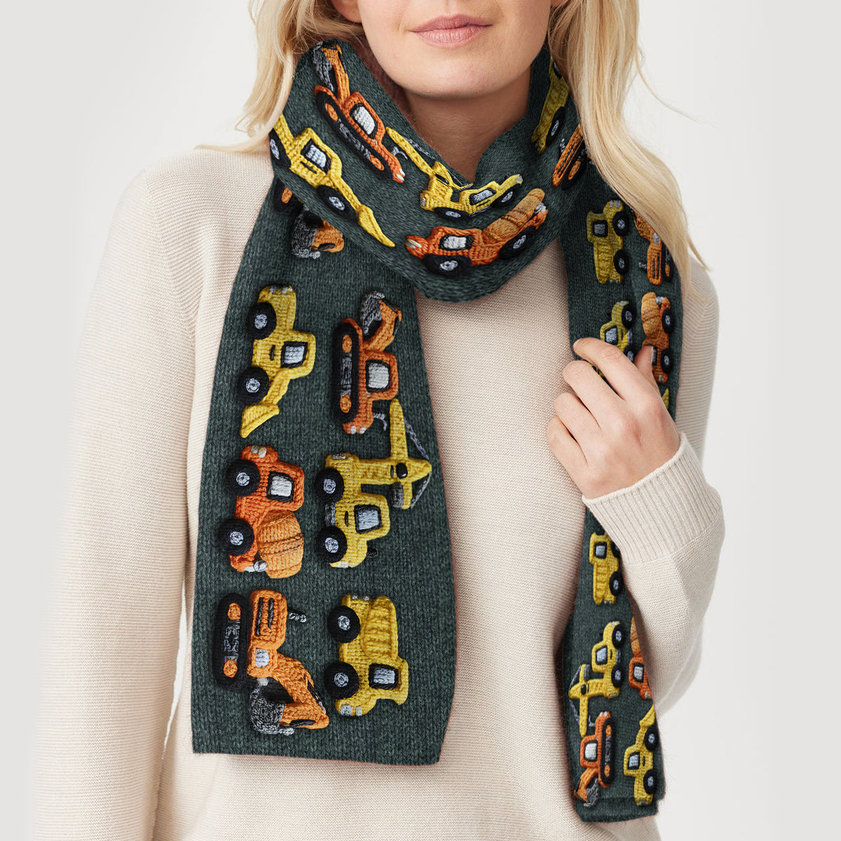 Machines de construction - Bonnet enfant personnalisé