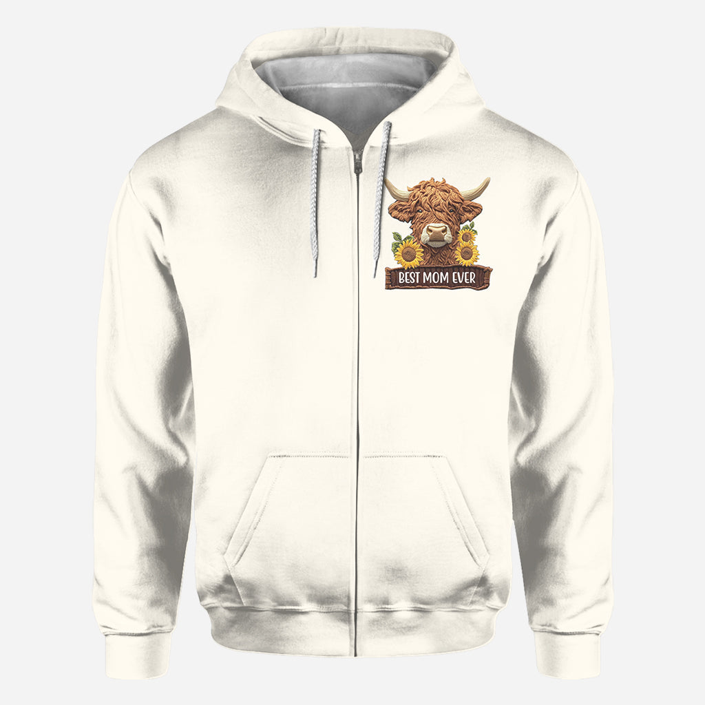 Bonne fête des mamans ! T-shirt personnalisé intégral pour maman