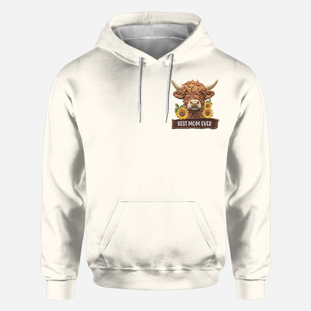 Bonne fête des mamans ! T-shirt personnalisé intégral pour maman