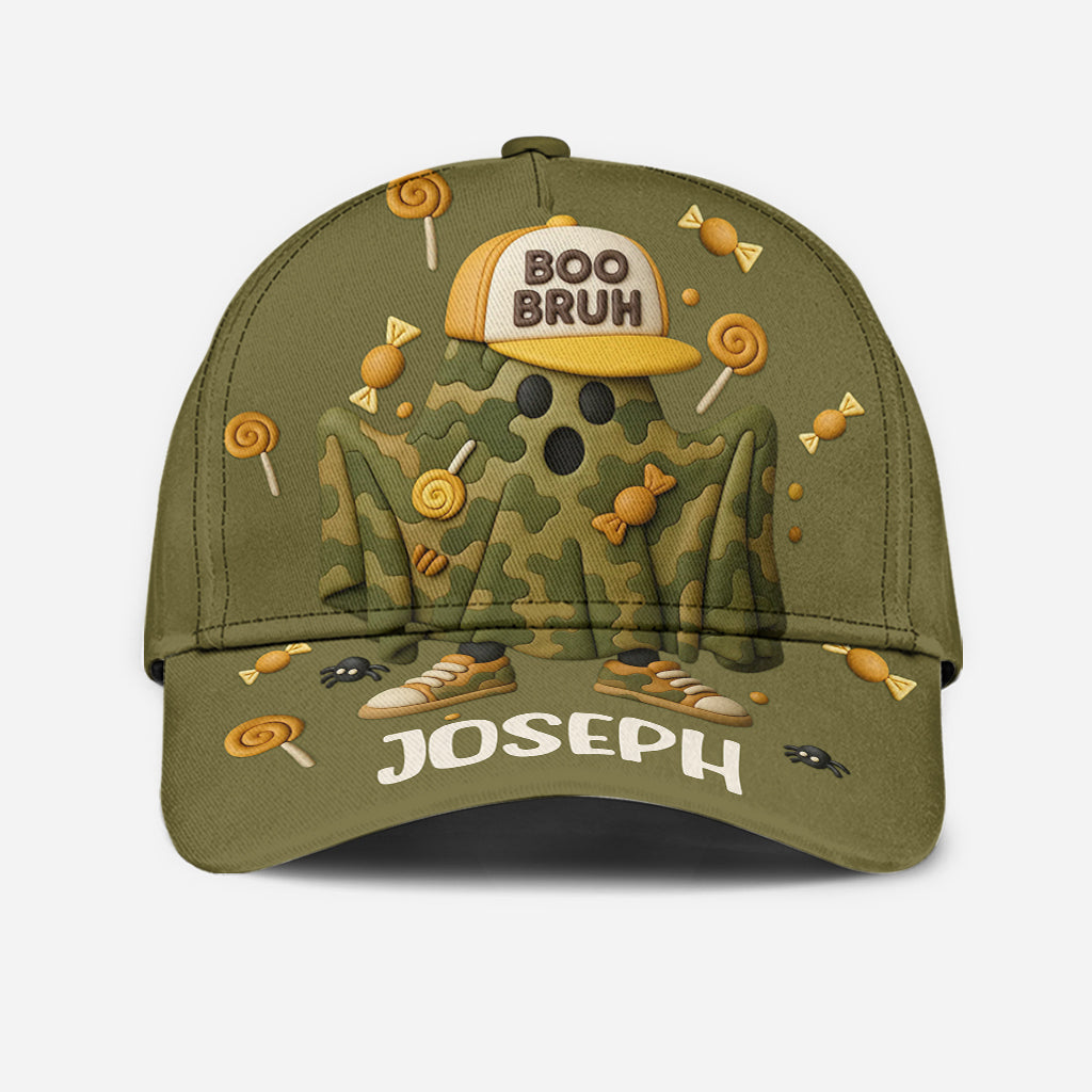 Casquette classique personnalisée pour enfant Boo Bruh