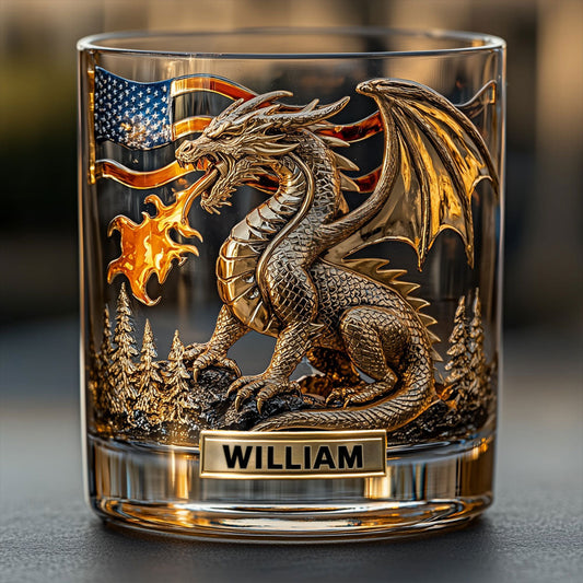 Verre à whisky personnalisé Cool Dragon