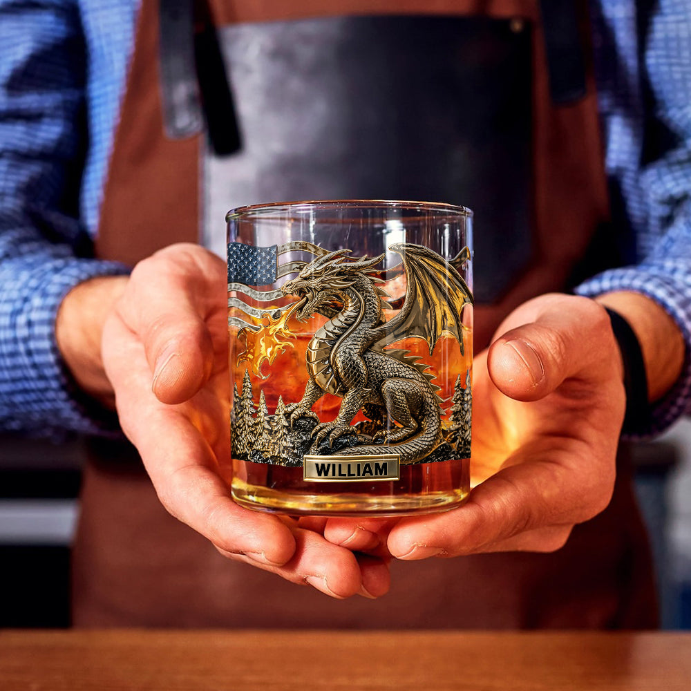 Verre à whisky personnalisé Cool Dragon