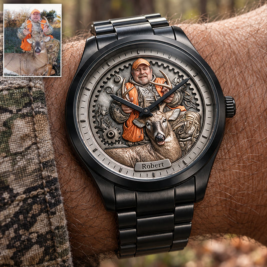 Montre de Chasse Personnalisée - Toute Photo
