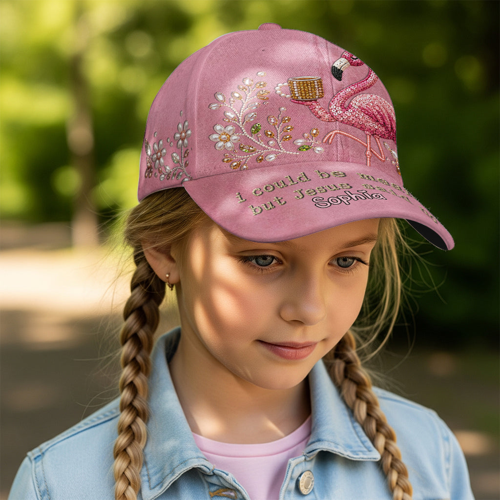 Funny Sarcastic Gift For Christians - Personalized Flamingo Classic Cap