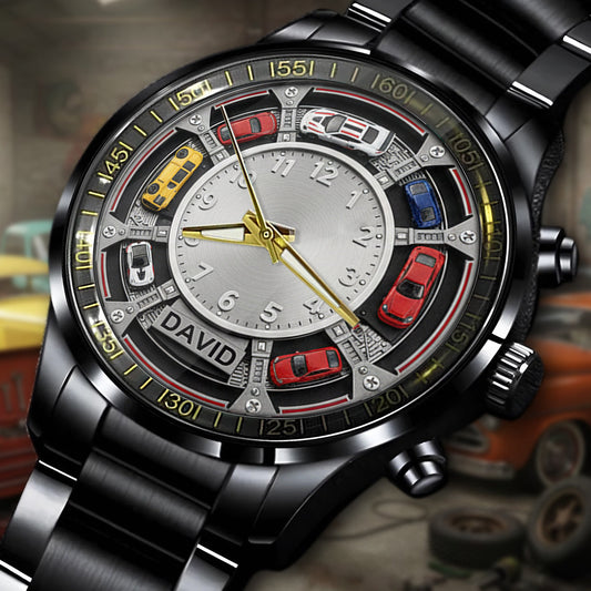 Montre personnalisée pour les passionnés d'automobile