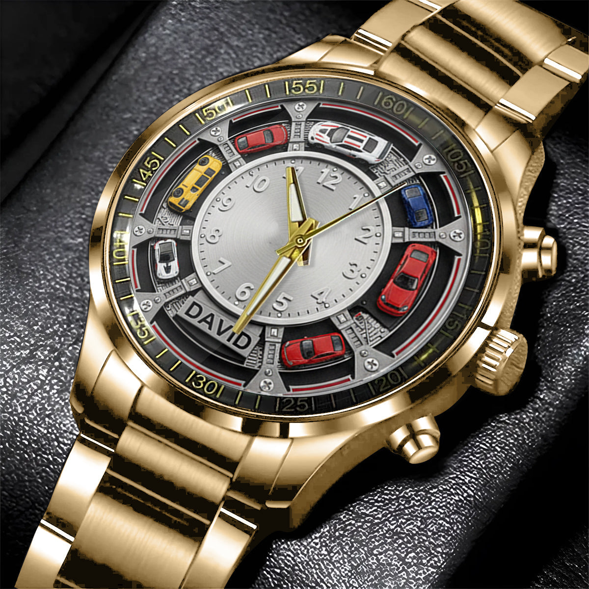 Montre personnalisée pour les passionnés d'automobile
