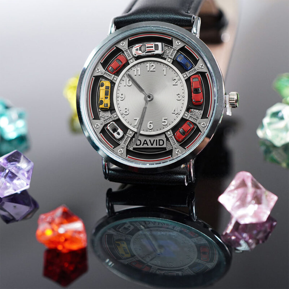 Montre personnalisée pour les passionnés d'automobile