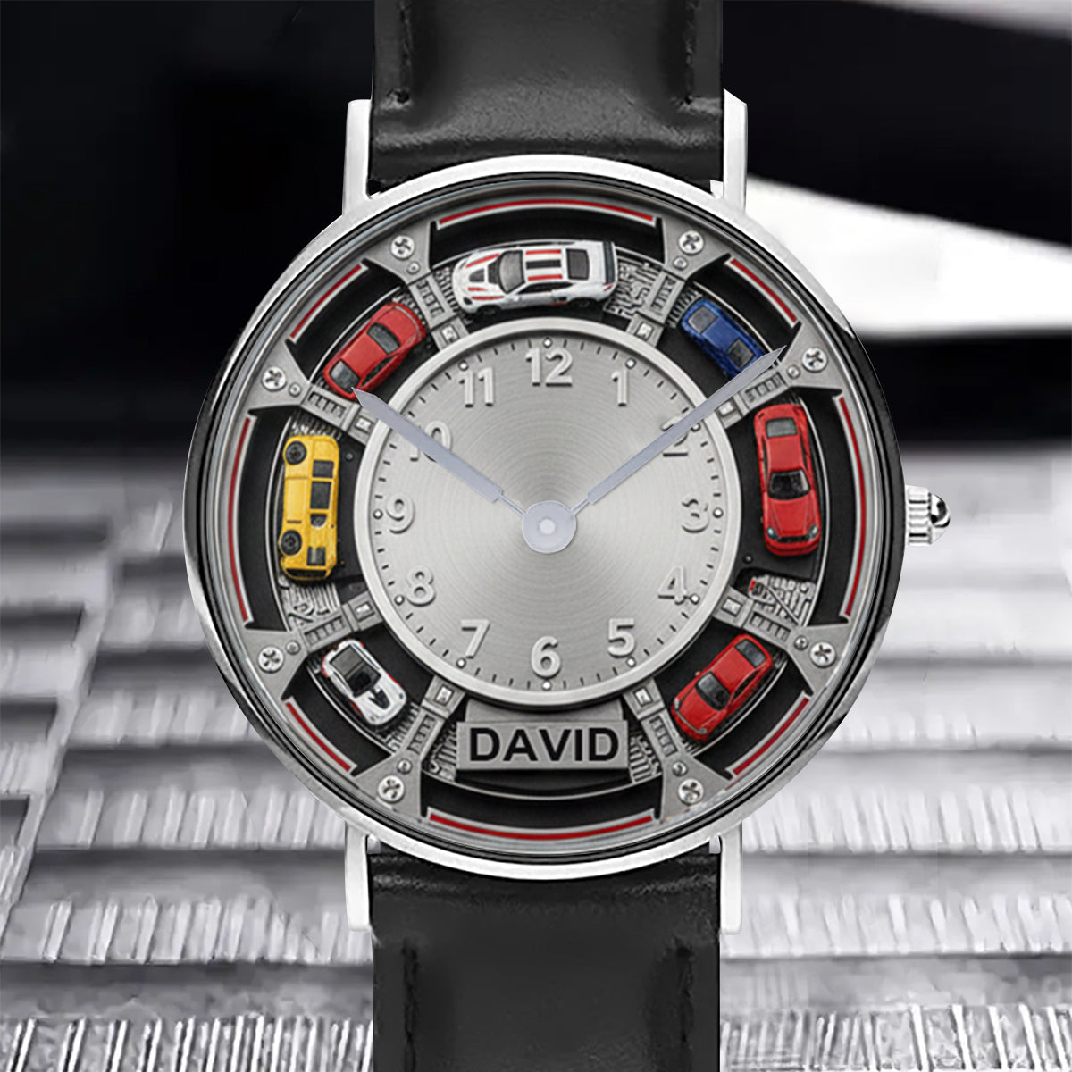 Montre personnalisée pour les passionnés d'automobile