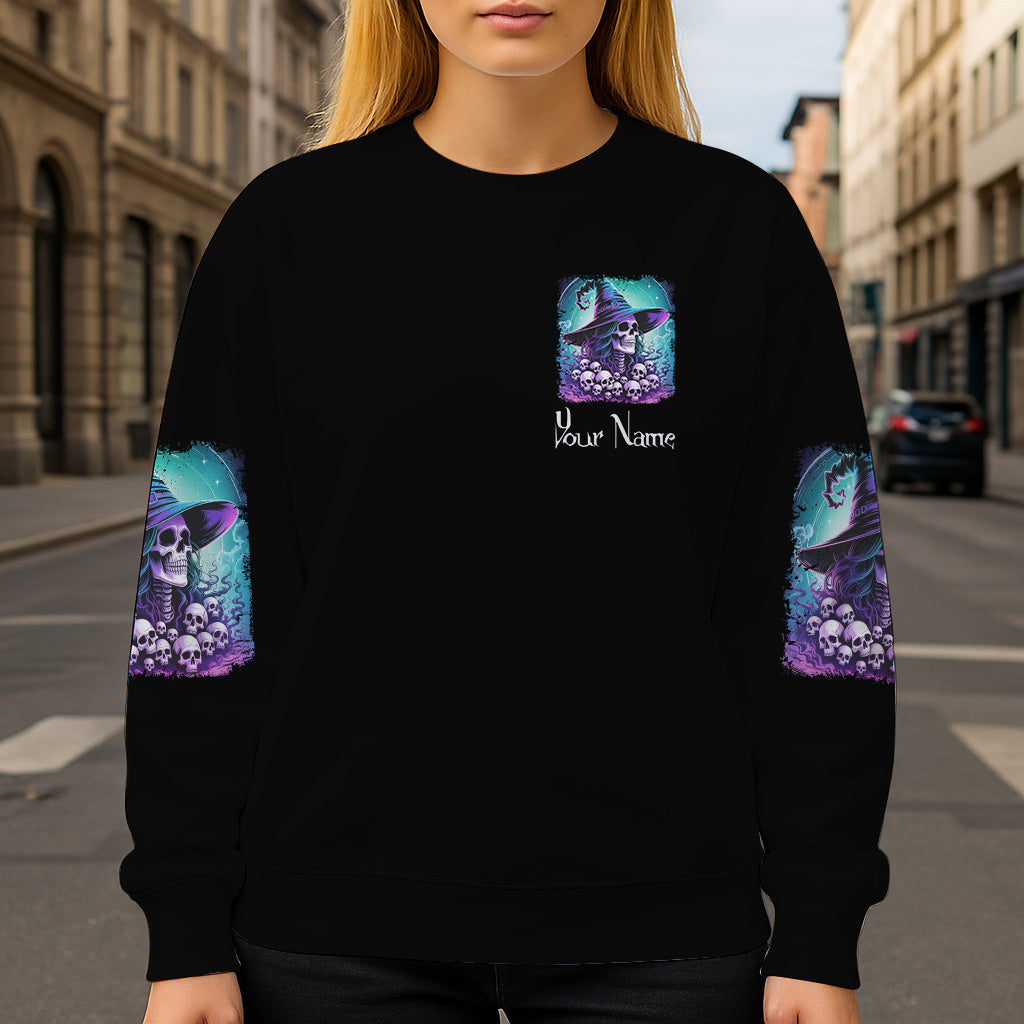 Elle a formé une sorcière - T-shirt personnalisé « Sorcière »