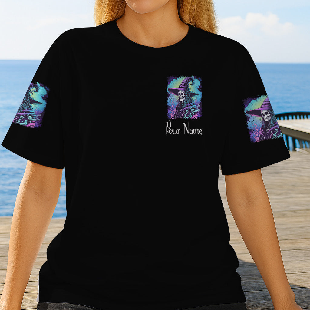 Elle a formé une sorcière - T-shirt personnalisé « Sorcière »