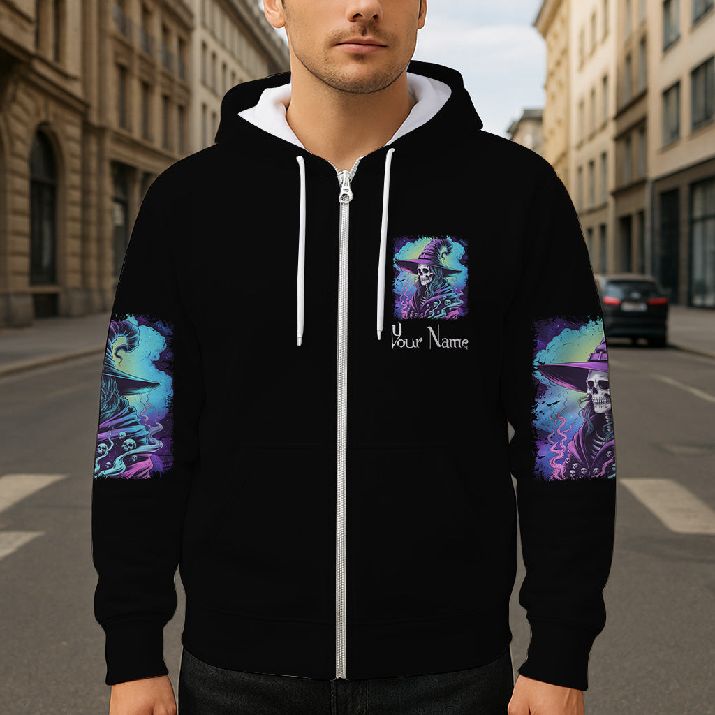 Elle a formé une sorcière - T-shirt personnalisé « Sorcière »