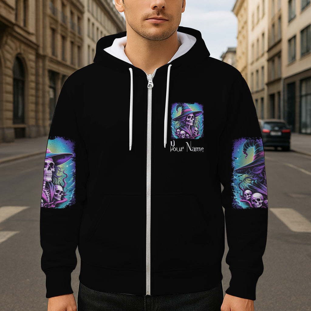 Elle a formé une sorcière - T-shirt personnalisé « Sorcière »