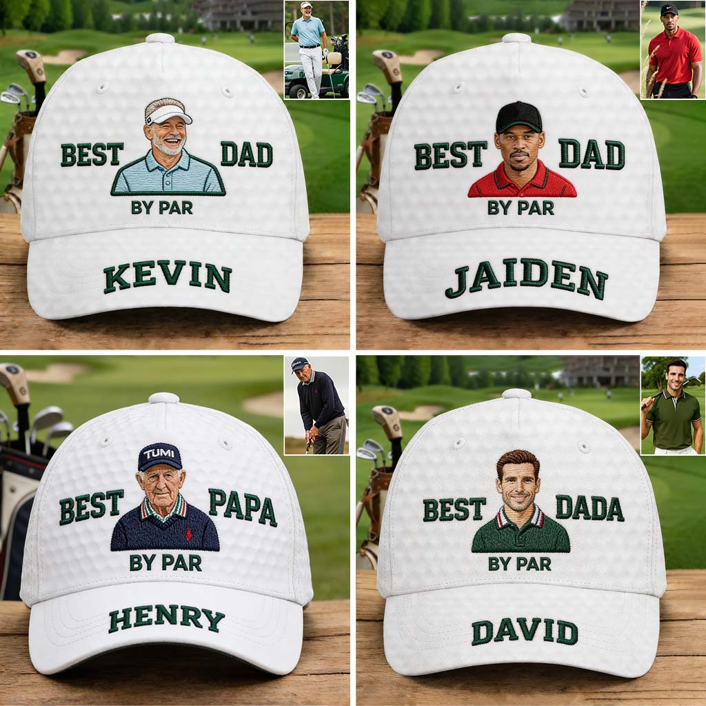 Casquette de Golf Classique Personnalisée - Meilleur Papa/Papi/Oncle