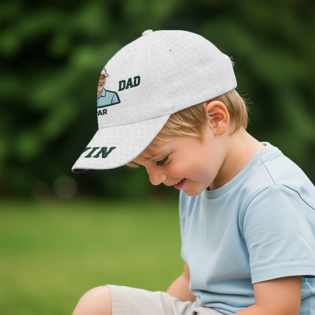 Casquette de Golf Classique Personnalisée - Meilleur Papa/Papi/Oncle