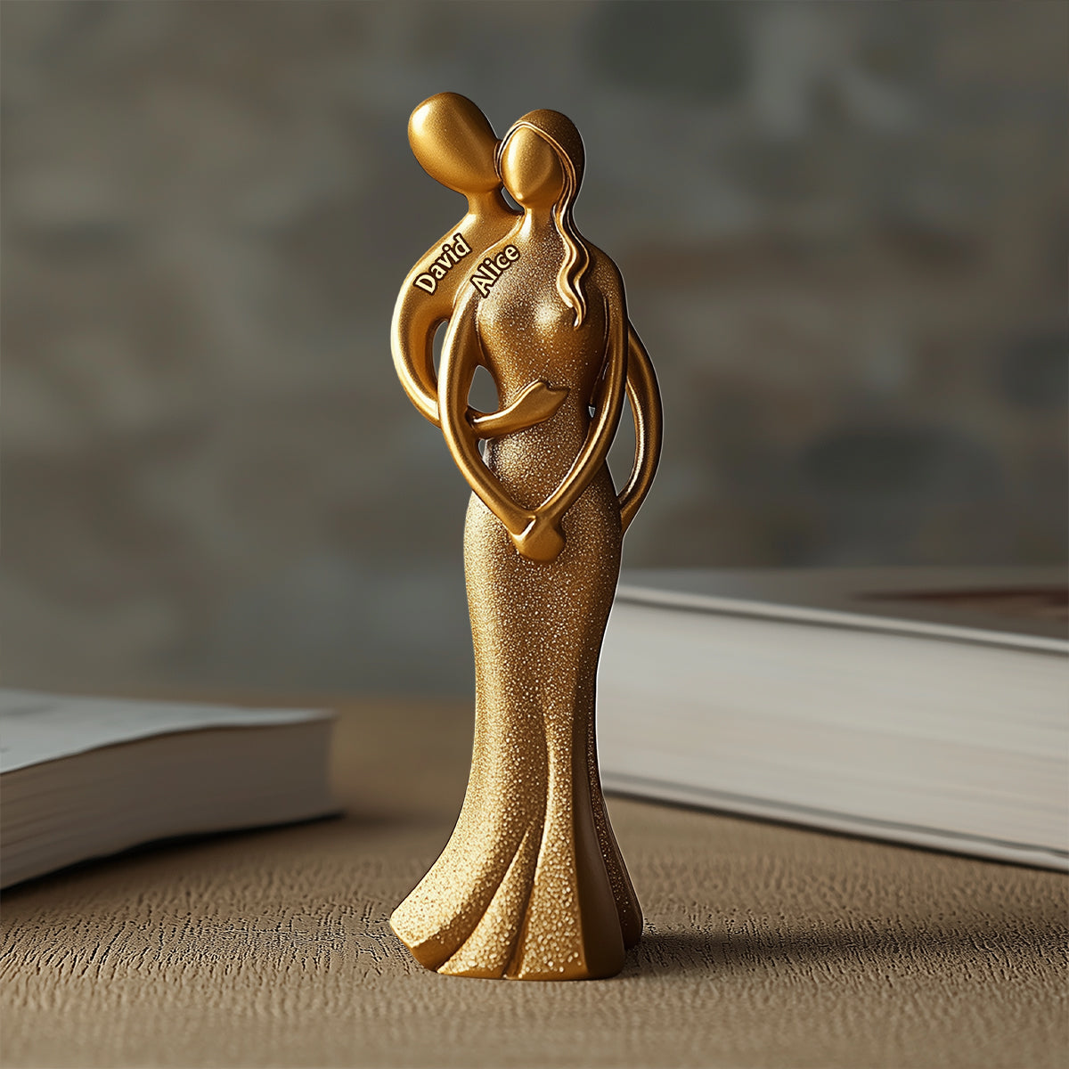 Être ensemble, c'est notre endroit préféré - Plaque acrylique personnalisée pour couple