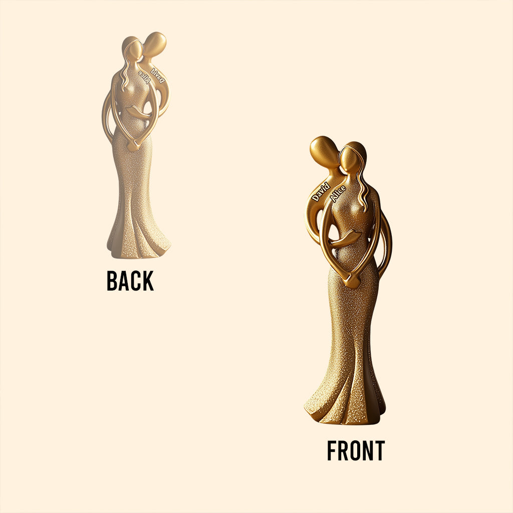 Être ensemble, c'est notre endroit préféré - Plaque acrylique personnalisée pour couple