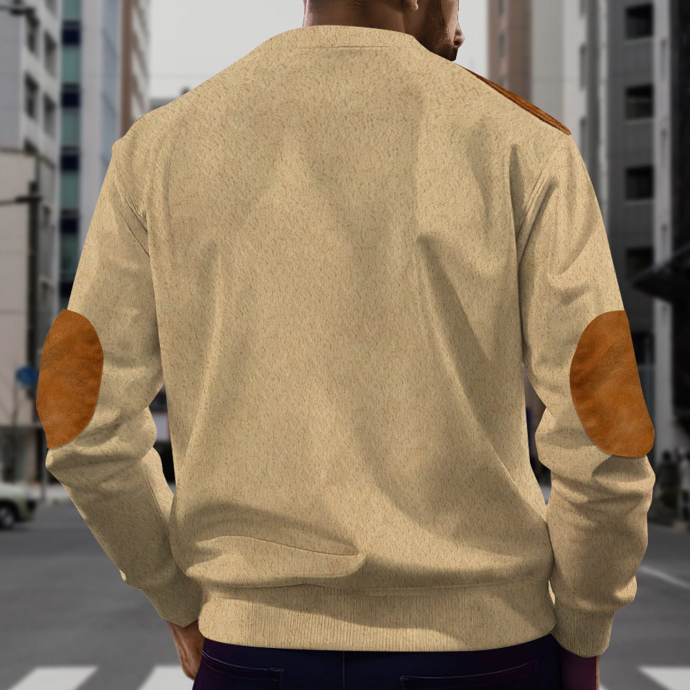 Sasquatch - Sweat-shirt zippé de randonnée personnalisé pour homme