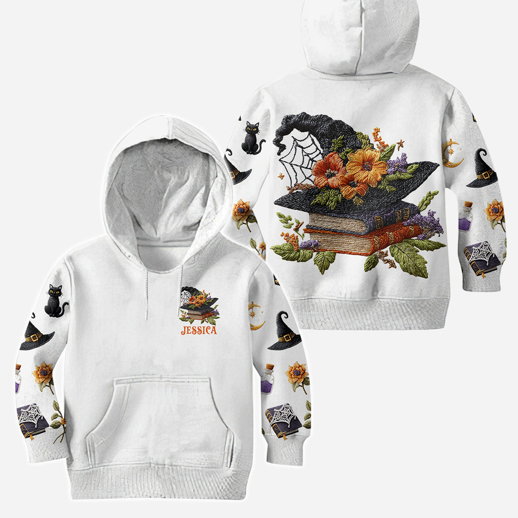 Chapeau de sorcière - Sweat à capuche et leggings de sorcière personnalisés